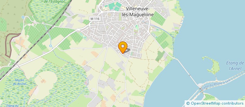 localisation de l'entreprise GC TECH  VILLENEUVE-LES-MAGUELONE