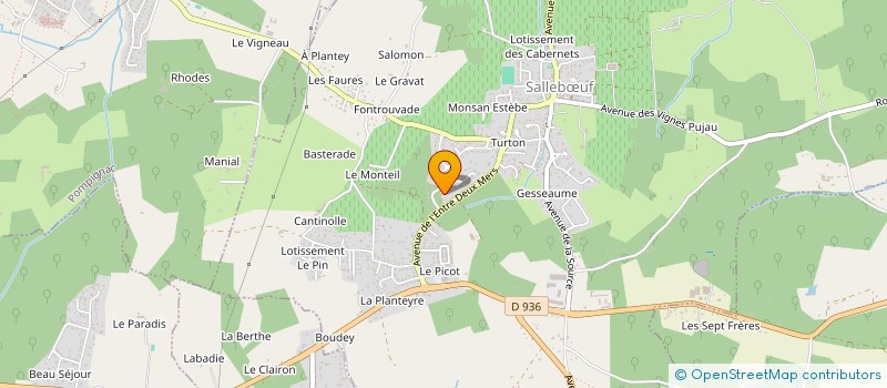 localisation de l'entreprise GC-TRANSITION  SALLEBUF