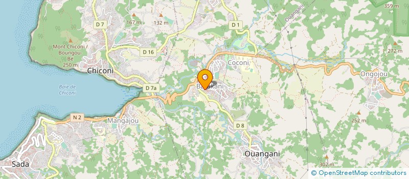 localisation de l'entreprise GC TRAVAUX à OUANGANI