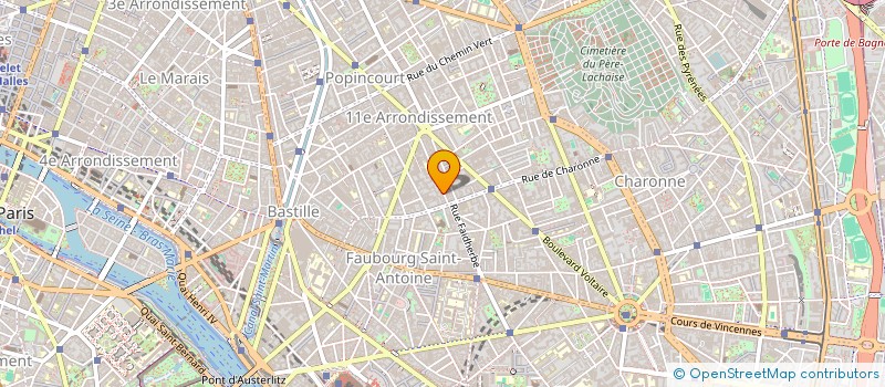 localisation de l'entreprise GC XI  PARIS