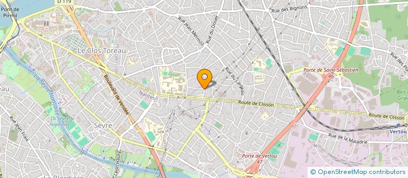 localisation de l'entreprise GC2C  SAINT-SEBASTIEN-SUR-LOIRE