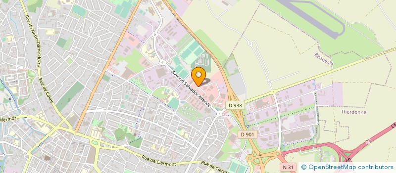 localisation de l'entreprise GC2L  BEAUVAIS