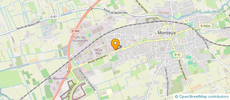 localisation de l'entreprise GC2N  MONTEUX