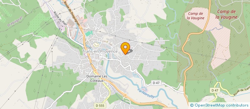 localisation de l'entreprise GC2P à TRANS-EN-PROVENCE