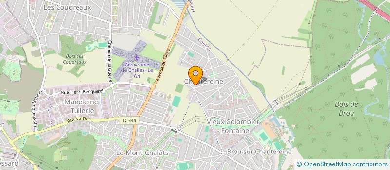 localisation de l'entreprise GCA 2R à CHELLES