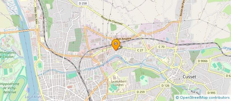 localisation de l'entreprise GCA à QUINSSAINES