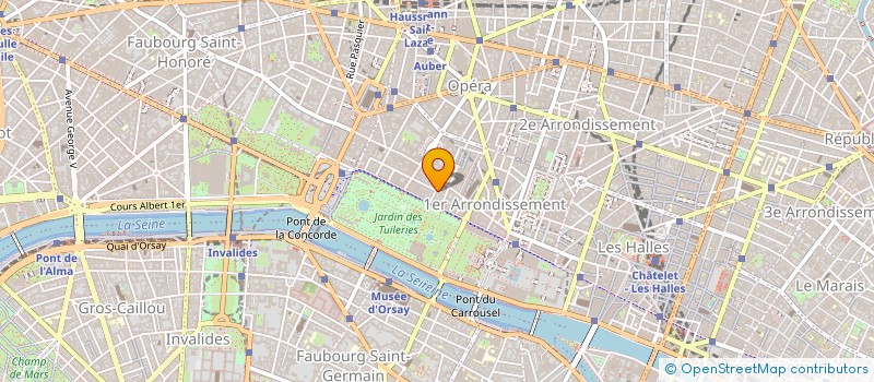 localisation de l'entreprise GCA CONSULT à PARIS
