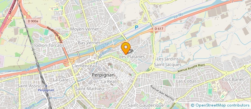 localisation de l'entreprise GCA COURTAGE à LATTES