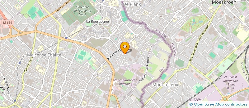 localisation de l'entreprise GCA GARAGE  TOURCOING