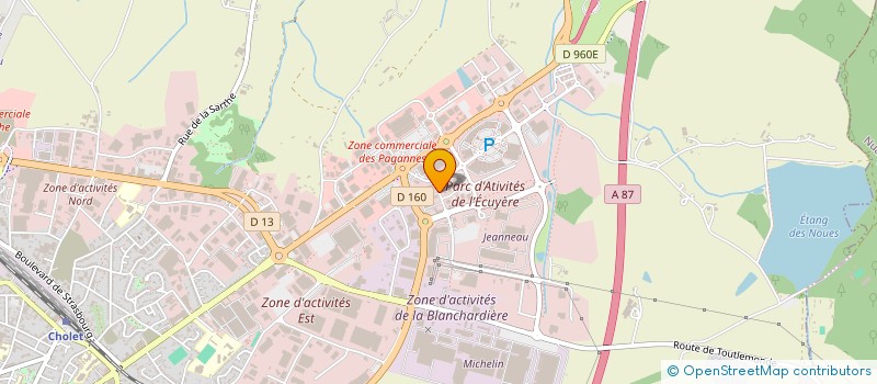 localisation de l'entreprise GCA IMMOBILIER LIVRY-GARGAN à CHOLET