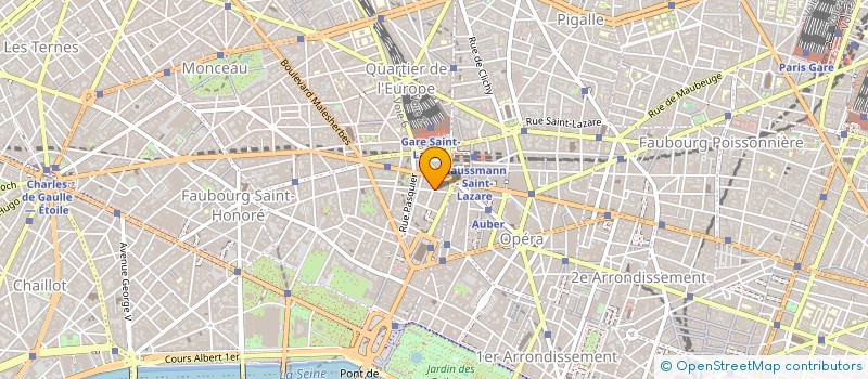 localisation de l'entreprise GCA PRODUCTIONS  PARIS