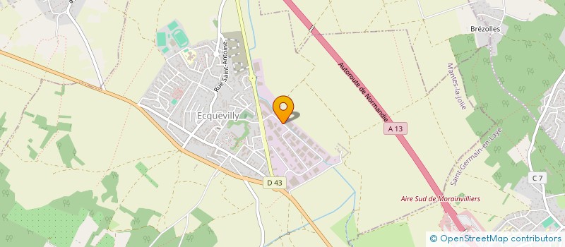 localisation de l'entreprise GCA SOFTY SECURITE PRIVEE  ECQUEVILLY
