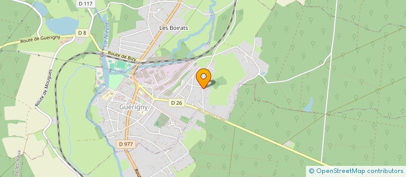 localisation de l'entreprise GCAM à GUERIGNY
