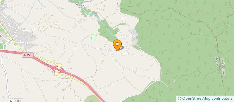 localisation de l'entreprise GCAP  MONTARNAUD