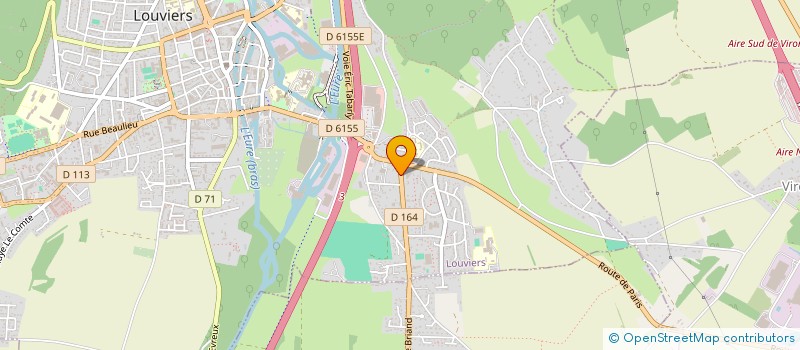 localisation de l'entreprise GCB à LOUVIERS