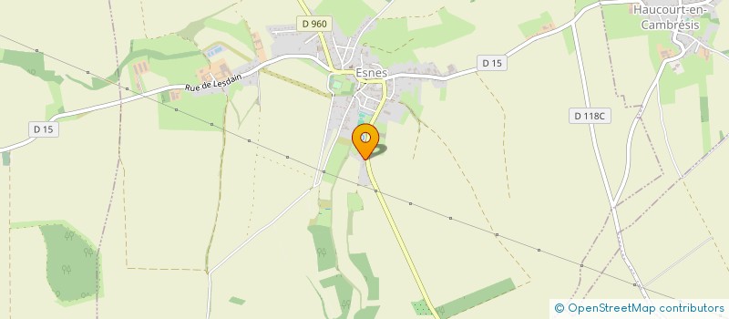 localisation de l'entreprise GCB FINANCEMENT  ESNES