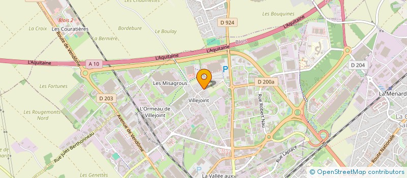 localisation de l'entreprise GCC à BLOIS