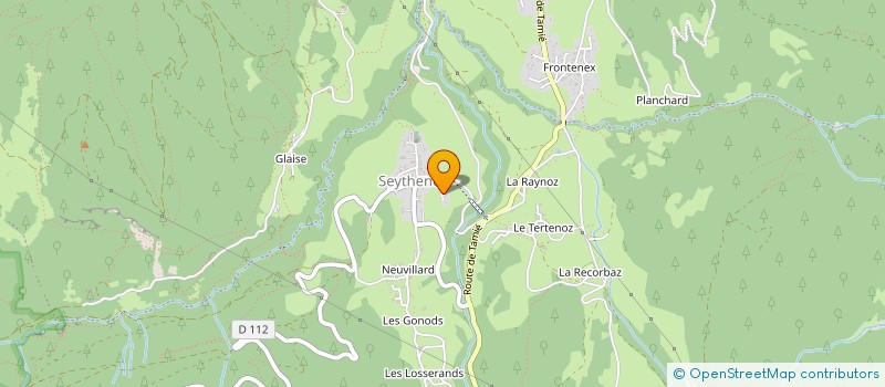 localisation de l'entreprise GCC  FAVERGES-SEYTHENEX