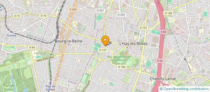 localisation de l'entreprise GCC PS  L'HAY-LES-ROSES