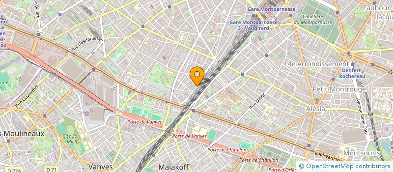 localisation de l'entreprise GCC TECHNOLOGIES FRANCE SARL  PARIS