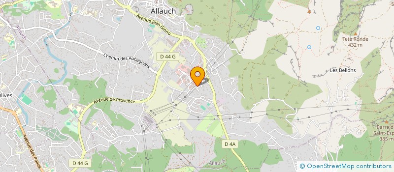 localisation de l'entreprise GCCN  ALLAUCH