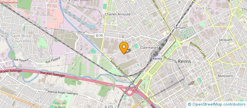 localisation de l'entreprise GCCVD  REIMS