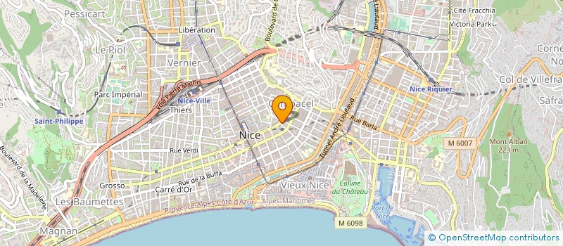 localisation de l'entreprise GCD à NICE