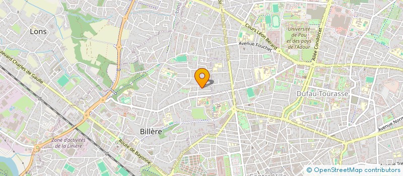 localisation de l'entreprise GCD  BILLERE