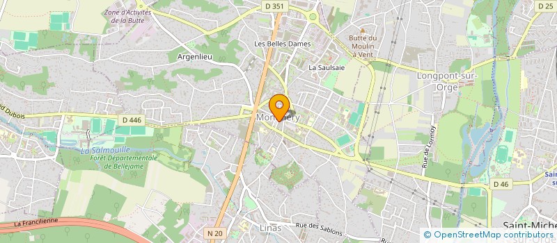 localisation de l'entreprise GCD DISTRIBUTION à MONTLHERY