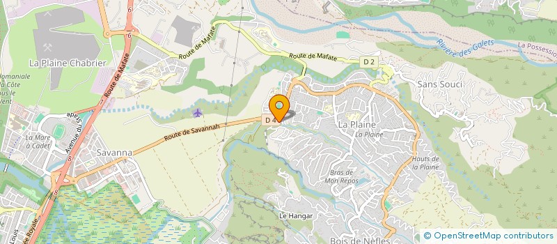localisation de l'entreprise GCE à SAINT-PAUL