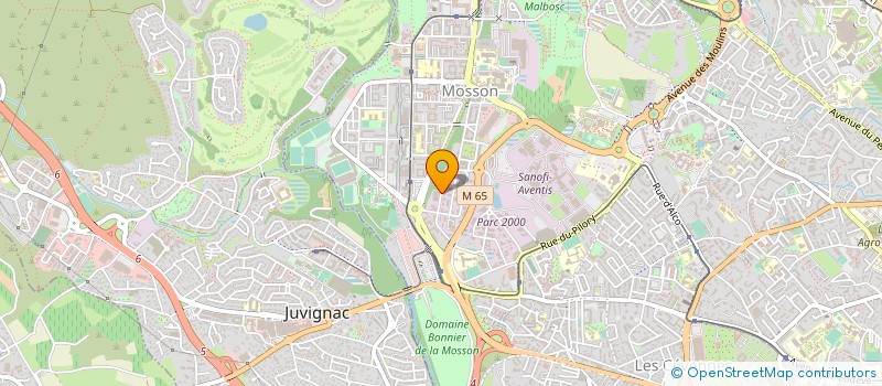 localisation de l'entreprise GCE ENSEIGNE SAS à MONTPELLIER