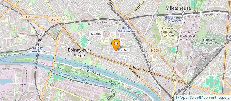 localisation de l'entreprise GCG CAPITAL à EPINAY-SUR-SEINE