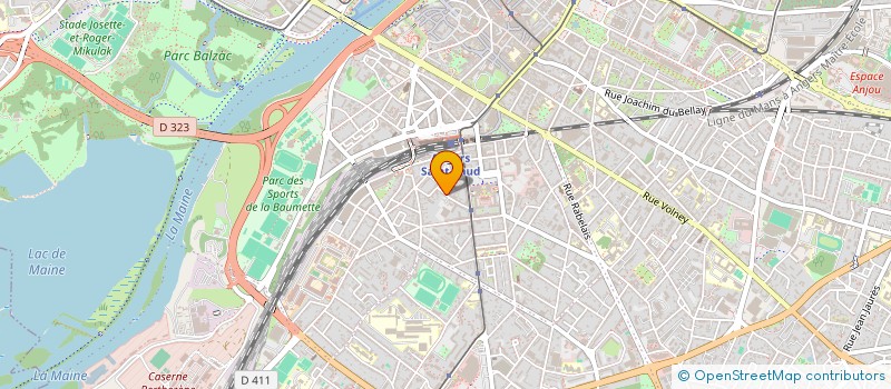 localisation de l'entreprise GCG FINANCES à ANGERS