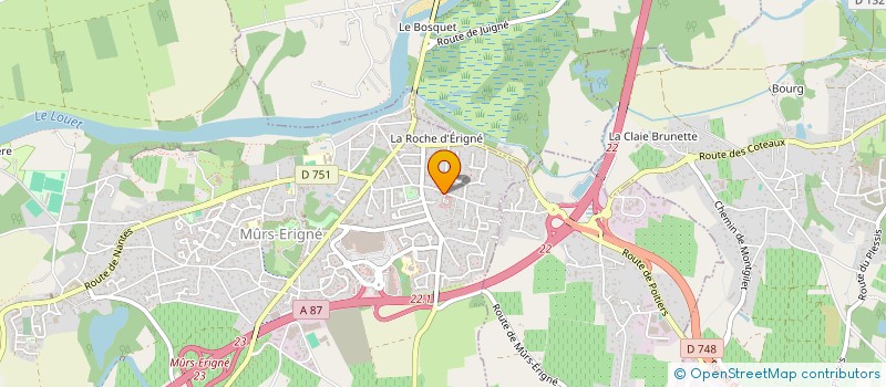 localisation de l'entreprise GCGE  MURS-ERIGNE