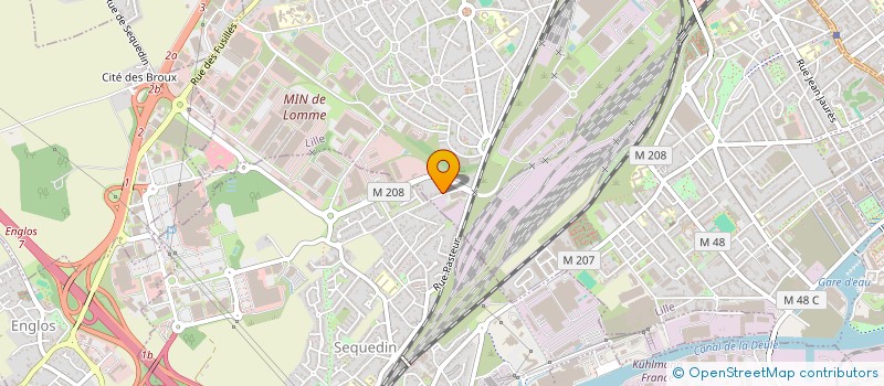 localisation de l'entreprise GCH LILLE à LILLE