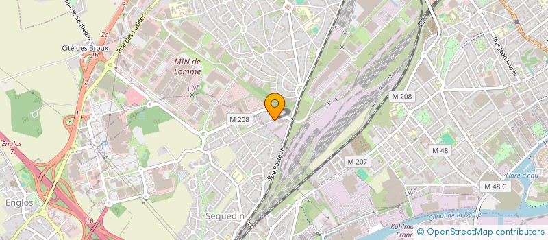 localisation de l'entreprise GCH LMNP à LILLE