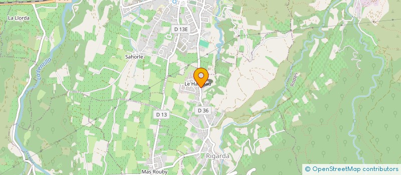 localisation de l'entreprise GCI  RIGARDA