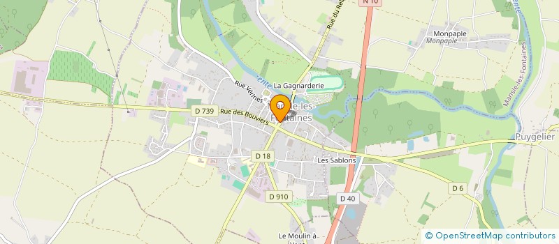 localisation de l'entreprise GCI DISTRIB  MANSLE-LES-FONTAINES