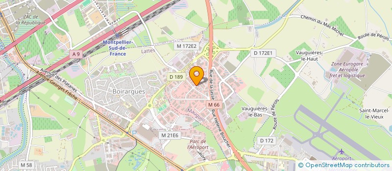 localisation de l'entreprise GCITALIA GESTION  MAUGUIO