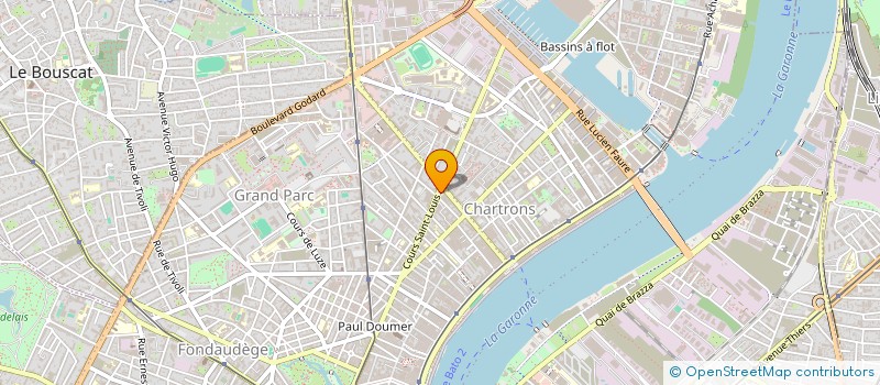 localisation de l'entreprise GCL EXPERTS GESTION  BORDEAUX