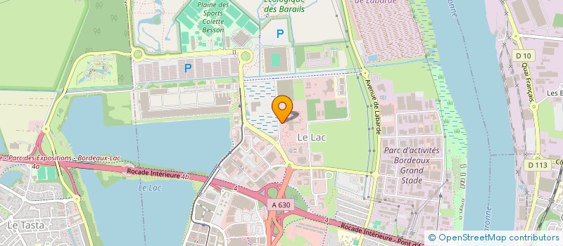 localisation de l'entreprise GCL FORMATION  BORDEAUX