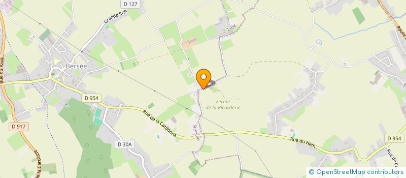 localisation de l'entreprise GCL INVEST  BERSEE