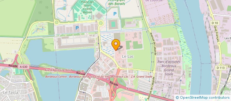 localisation de l'entreprise GCL SAINT-ANDRE  SAINT-ANDRE-DE-CUBZAC