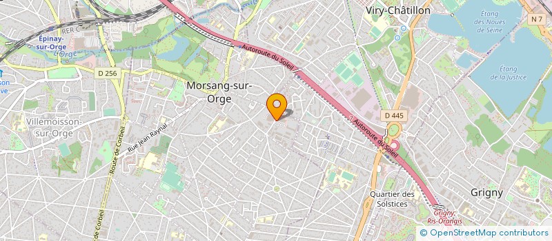 localisation de l'entreprise GCLIMATIQUE à MORSANG-SUR-ORGE