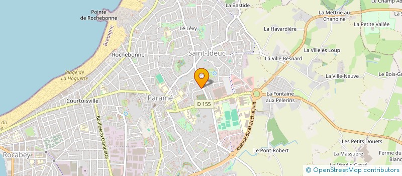 localisation de l'entreprise GCM PARTICIPATIONS  SAINT-MALO