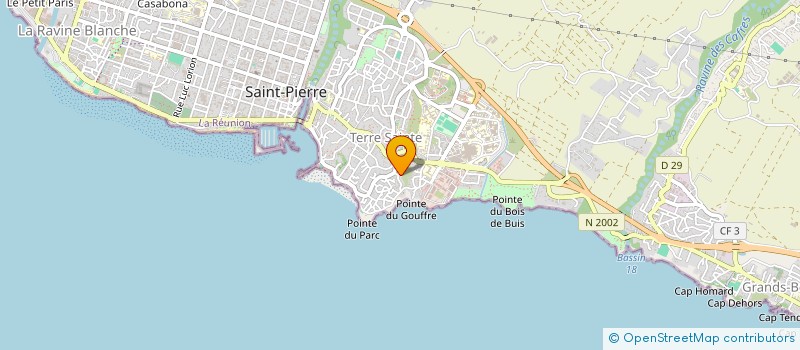 localisation de l'entreprise GCMA FAMILY à SAINT-PIERRE
