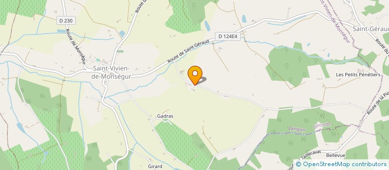 localisation de l'entreprise GCMD  SAINT-VIVIEN-DE-MONSEGUR