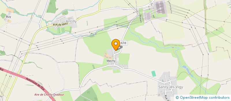 localisation de l'entreprise GCMH CONSEIL  SANRY-LES-VIGY