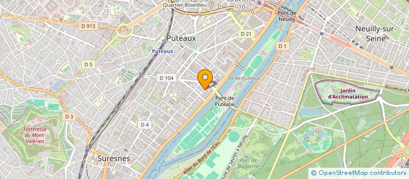 localisation de l'entreprise GCMI CORPORATE SAS  PUTEAUX