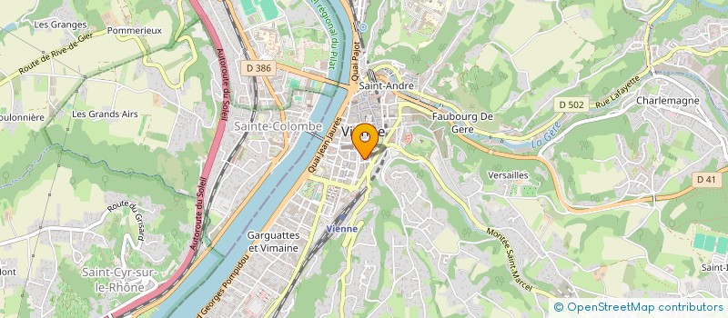 localisation de l'entreprise GCMR à VIENNE